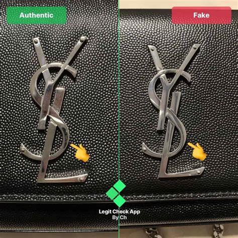 ysl replica vs original|ysl knock off.